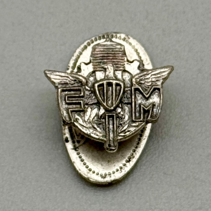 Distintivo Federazione Motociclistica Italiana 1950 ca