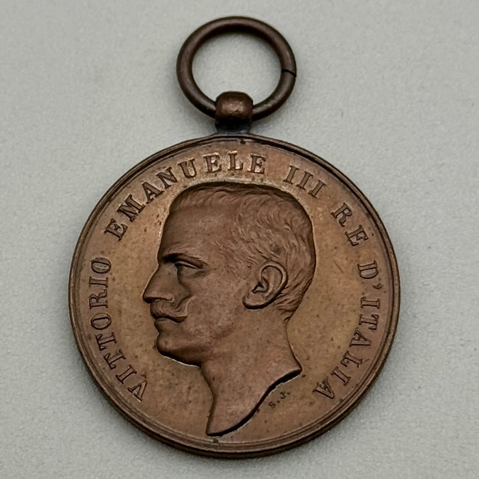 Medaglia Tiro a segno Nazionale Regno Vittorio Emanuele III Italia 1920 ca