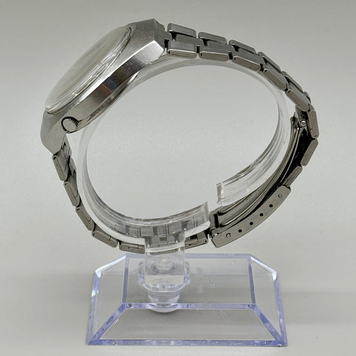 Seiko automatic blu orologio acciao ref. 6109-8029-P Japan 1980 ca