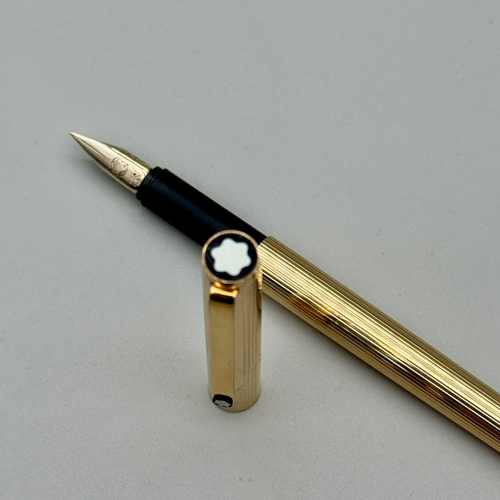 Montblanc Noblesse gold penna stilografica 2000 ca