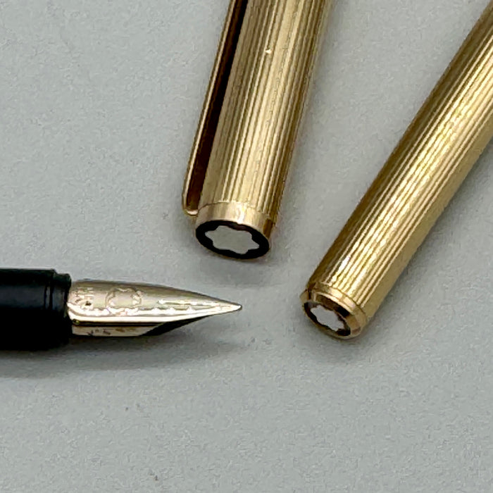 Montblanc Noblesse gold penna stilografica 2000 ca