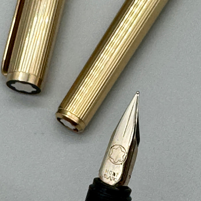 Montblanc Noblesse gold penna stilografica 2000 ca
