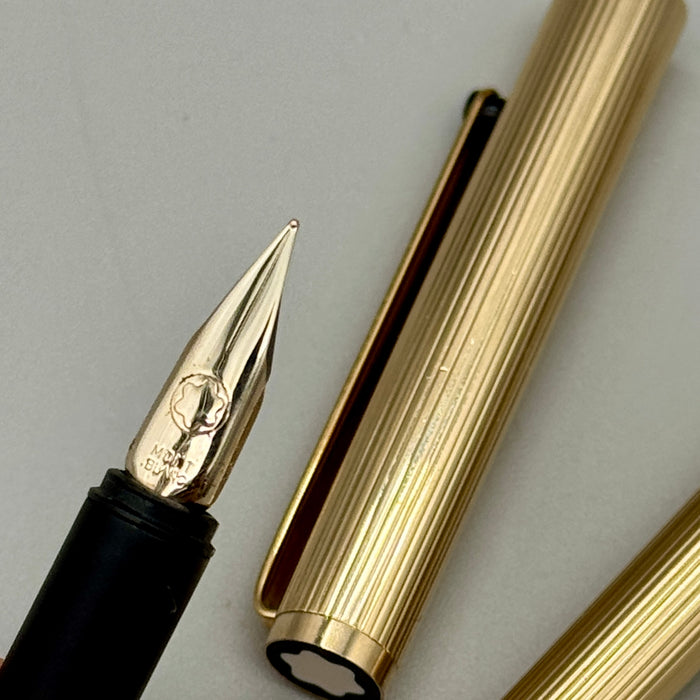 Montblanc Noblesse gold penna stilografica 2000 ca