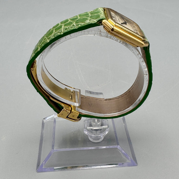 Cartier Ceinture orologio oro 18kt carica manuale 24 mm Swiss 1980 ca