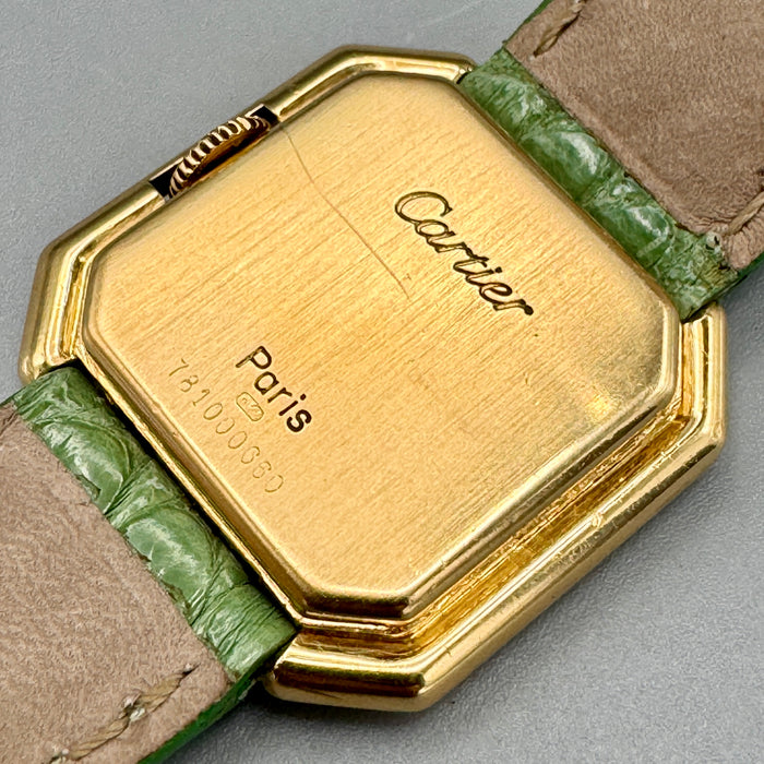 Cartier Ceinture orologio oro 18kt carica manuale 24 mm Swiss 1980 ca