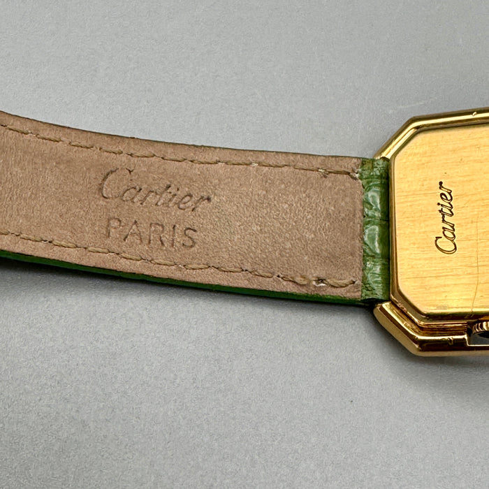 Cartier Ceinture orologio oro 18kt carica manuale 24 mm Swiss 1980 ca