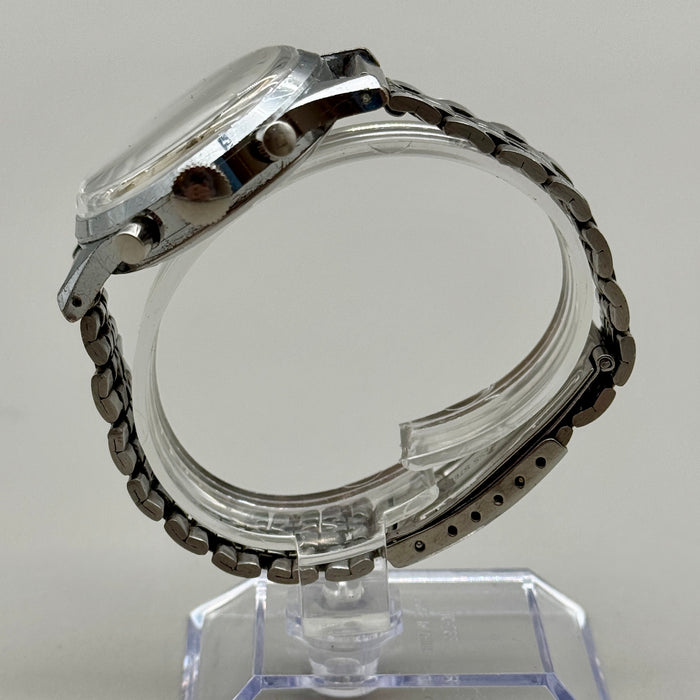 Titus 8260 orologio chrono cromo acciaio meccanico Landeron 248 Swiss 1960 ca