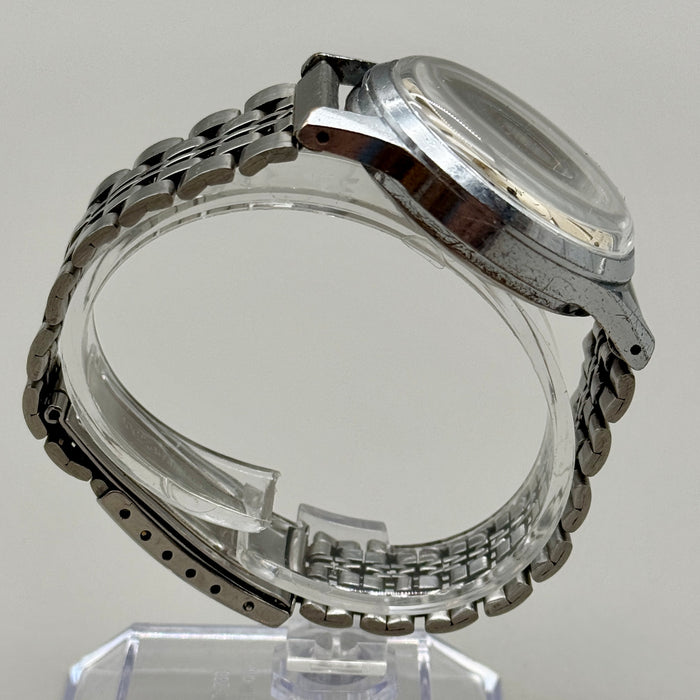 Titus 8260 orologio chrono cromo acciaio meccanico Landeron 248 Swiss 1960 ca