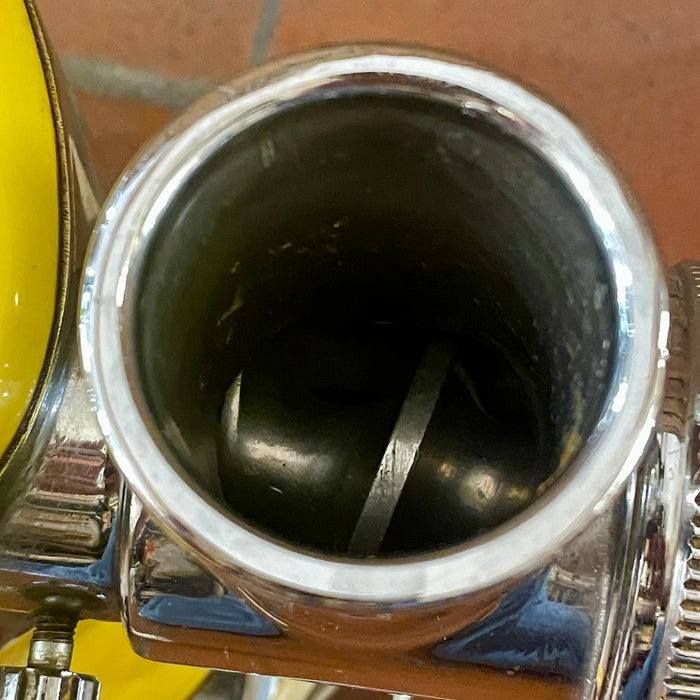 Tritacarne grattugia Quick Mill giallo vintage Omre Monza 1970 ca