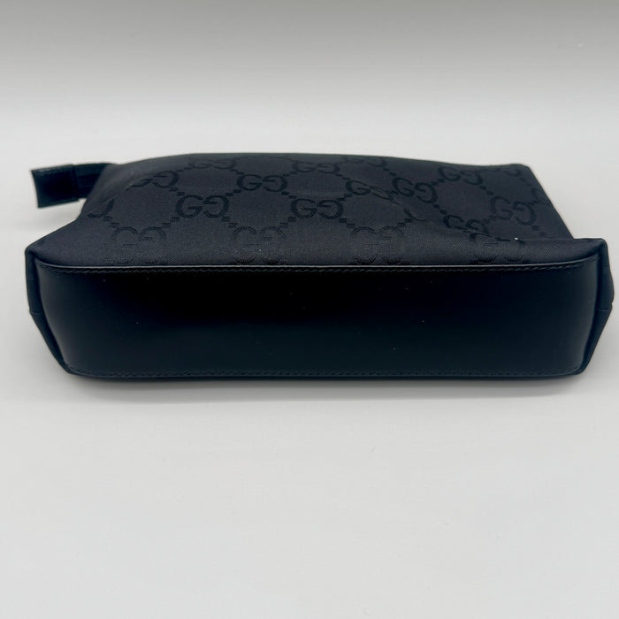 Gucci pochette tela nera monogram GG 2010 ca