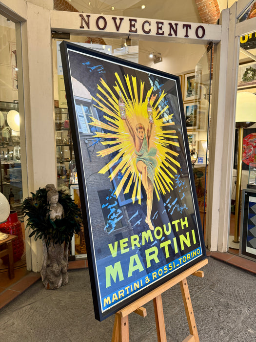Manifesto Martini Vermouth ill. Leonetto Cappiello seconda metà XX sec.