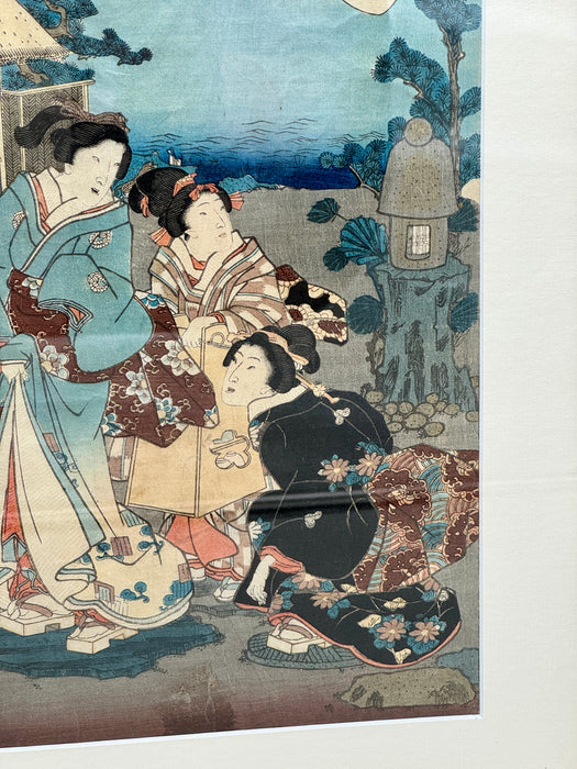 Utagawa Kunisada II – “La storia di Genji - Otome N.21” – ukiyo-e – 1857