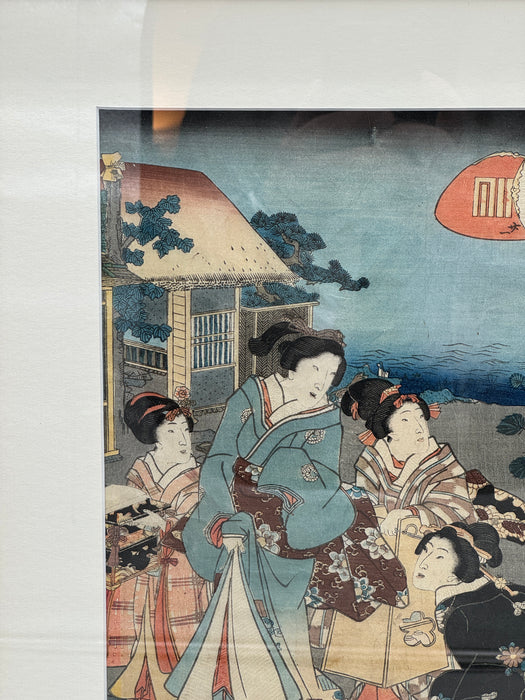 Utagawa Kunisada II – “La storia di Genji - Otome N.21” – ukiyo-e – 1857