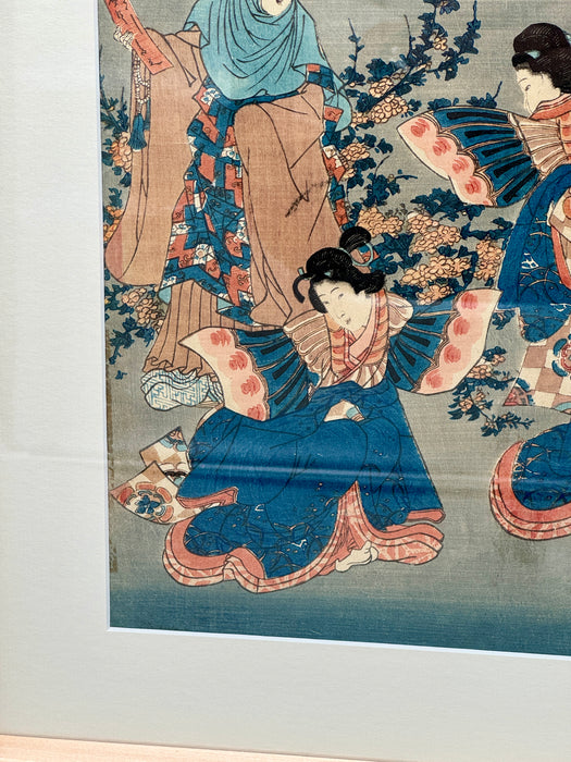 Utagawa Kunisada II – “La storia di Genji - Kochō N.24” – ukiyo-e – 1857