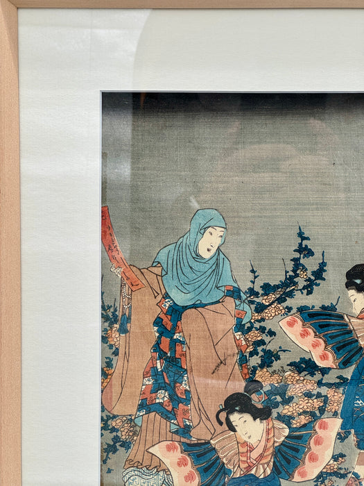 Utagawa Kunisada II – “La storia di Genji - Kochō N.24” – ukiyo-e – 1857