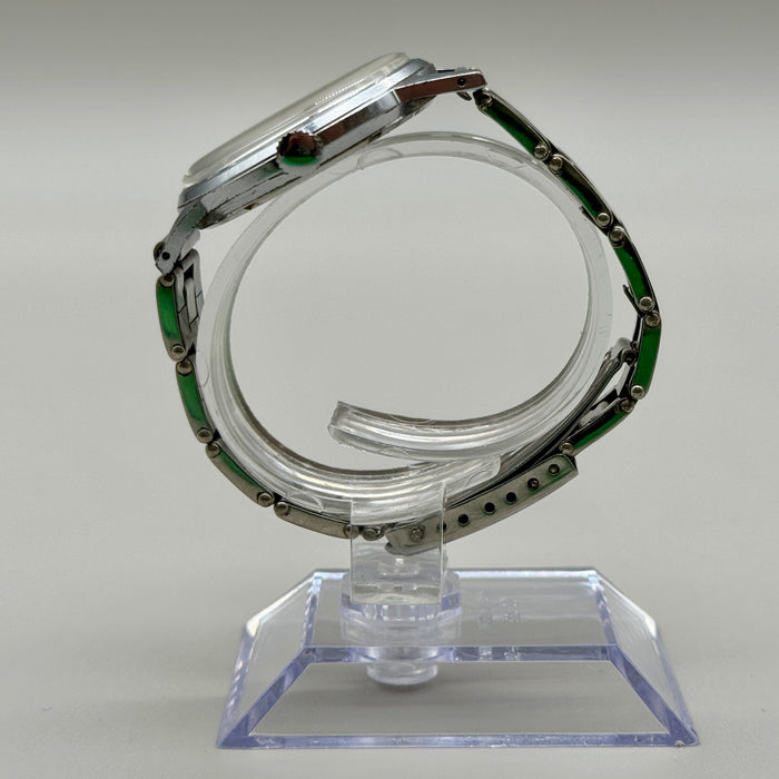 Lowensenf 17 rubis incabloc orologio da polso meccanico 35 mm Swiss 1950 ca