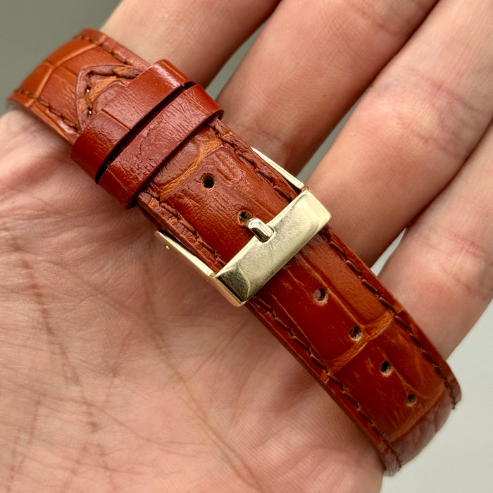 Margi 17 Rubis incabloc orologio da polso meccanico dorato 33 mm Swiss 1960 ca
