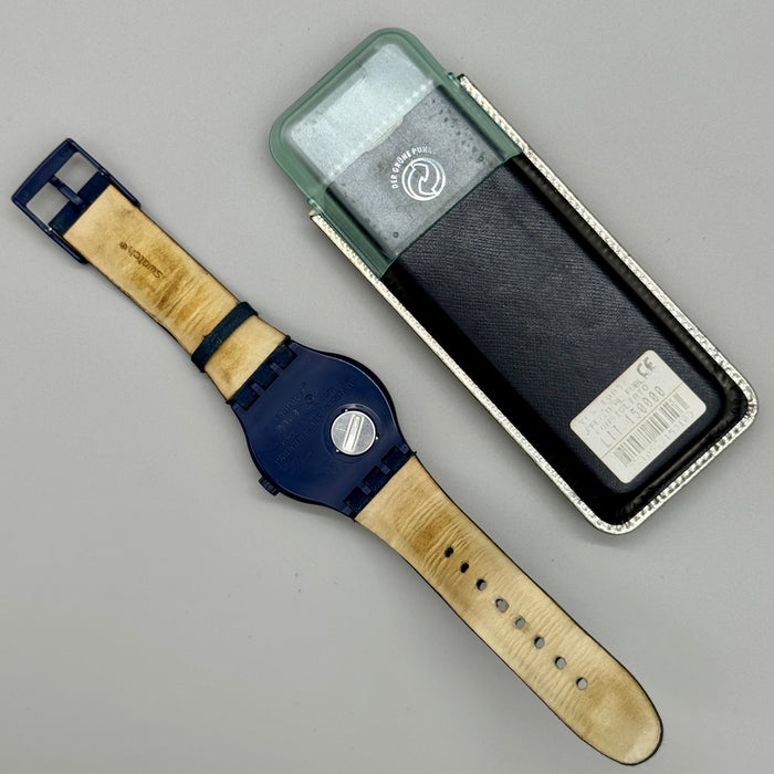 Swatch x-large "Blue Wing" SUDN100 orologio quarzo 44 mm Swiss 2001