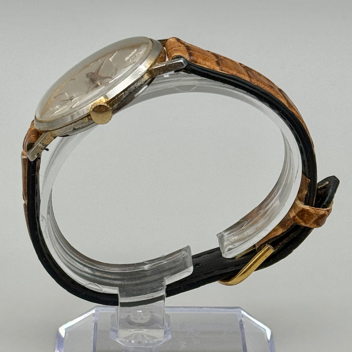 Miranda 17 rubis orologio da polso dorato 34 mm Swiss 1970 ca