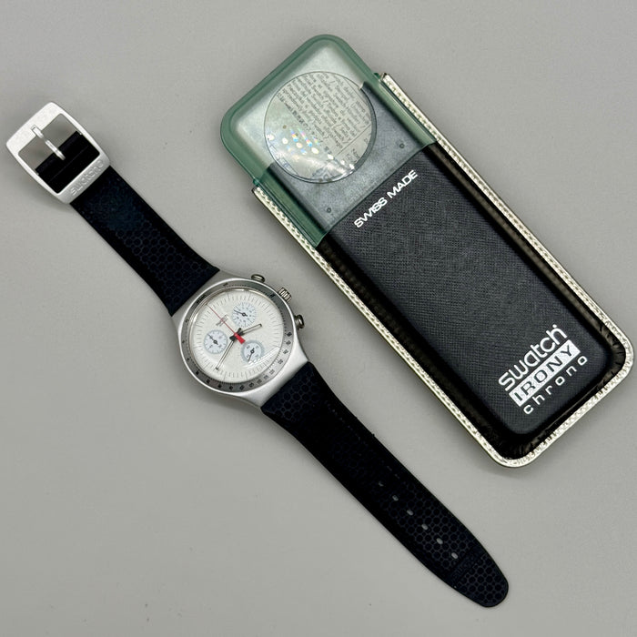 Swatch "Time Cut" YCS1005 orologio quarzo 38 mm Swiss 1997