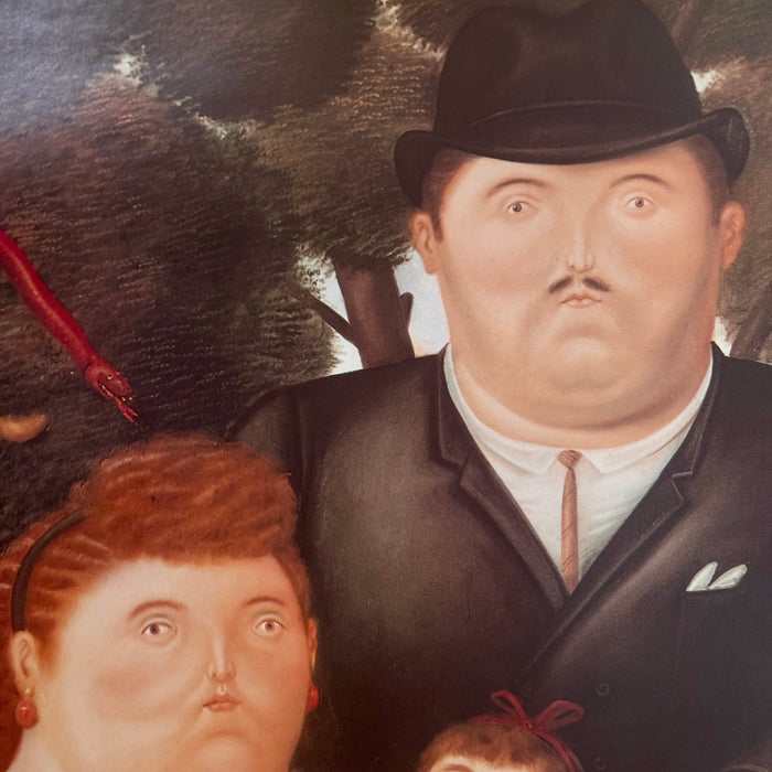 Fernando Botero – “Quadro di famiglia" – stampa offset – 1991