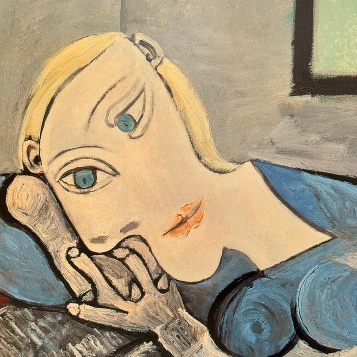 Pablo Picasso – "Femme Couchèe Lisant 1939" - stampa offset - 1993