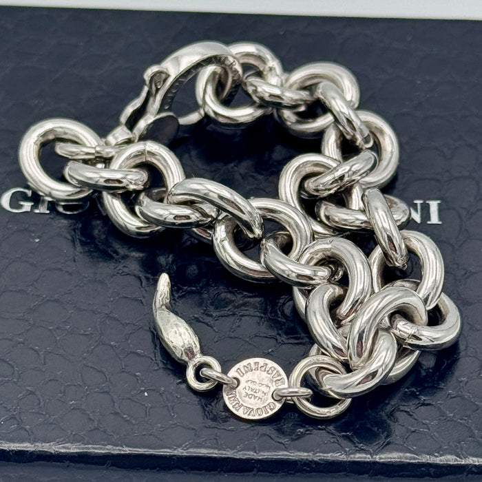 Giovanni Raspini bracciale mod. Catena L argento .925 con scatola 2020 ca