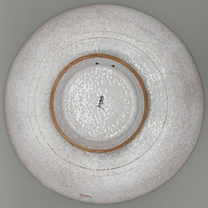 Piatto ceramica coniglio cacciagione decorato Ceramiche Santa Caterina Siena 1960 ca