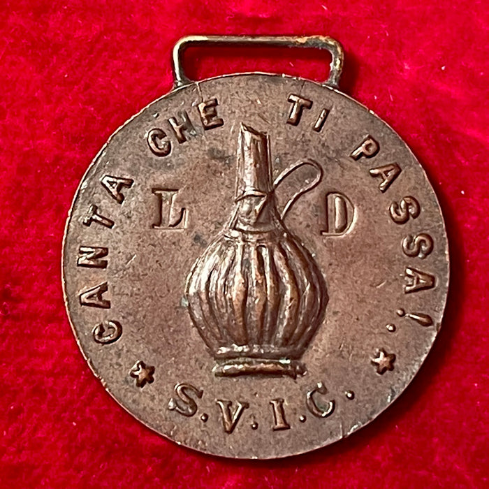 Medaglia "Canta che ti passa" SVIC CNLEM UBG 1920 ca