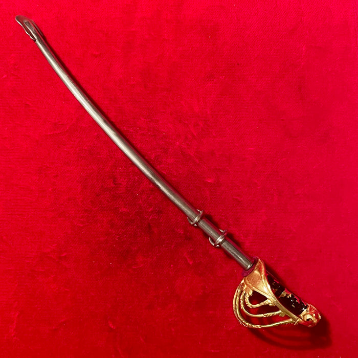 Spadino Regio Esercito Cavalleria R.E.I. sciabola miniatura ufficiale 1900 ca