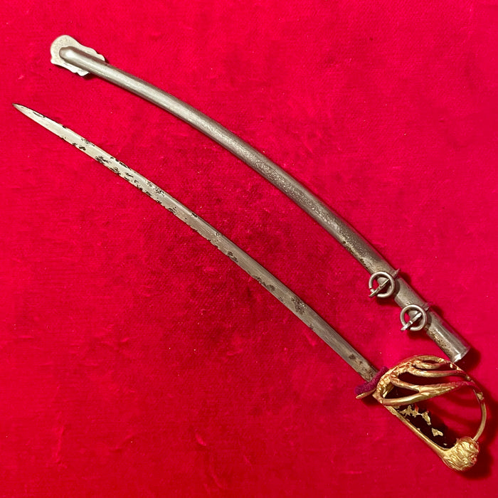 Spadino Regio Esercito Cavalleria R.E.I. sciabola miniatura ufficiale 1900 ca