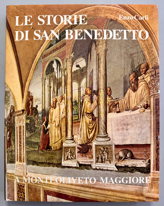 Libro “Le storie di San Benedetto a Monteoliveto Maggiore” Enzo Carli Monte dei Paschi di Siena 1980