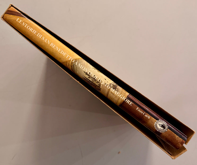 Libro “Le storie di San Benedetto a Monteoliveto Maggiore” Enzo Carli Monte dei Paschi di Siena 1980