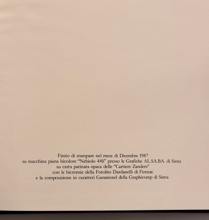 Libro “Siena dei bisnonni” Luca Luchini Edizioni Alsaba 1987