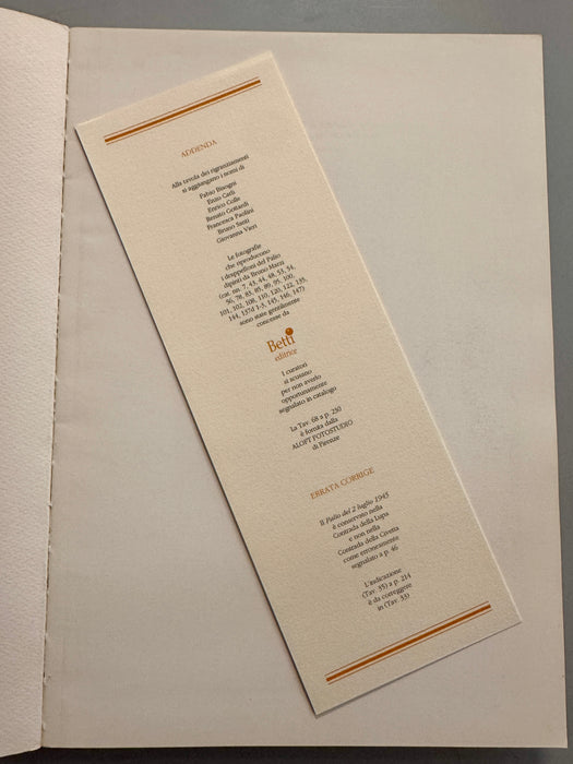 Libro “Bruno Marzi - artisti a Siena nell'Ottocento e nel Novecento” Il Leccio 1995