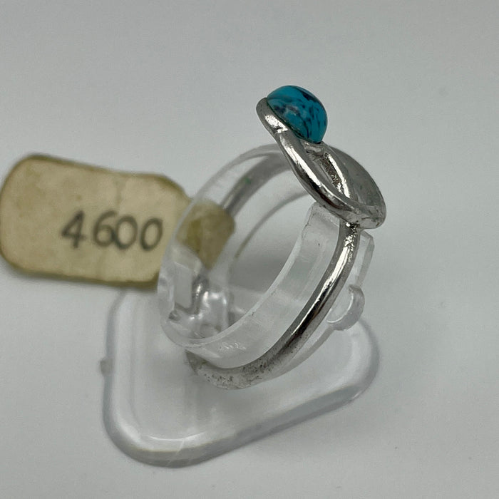 Anello turchese argento Gabor Italia 1970 ca