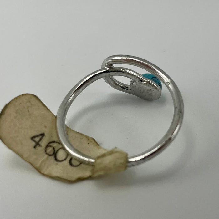 Anello turchese argento Gabor Italia 1970 ca