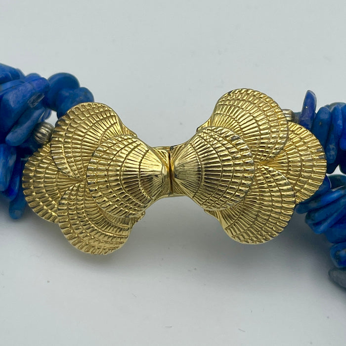 Collana conchiglie e lapis bigiotteria USA 1980 ca