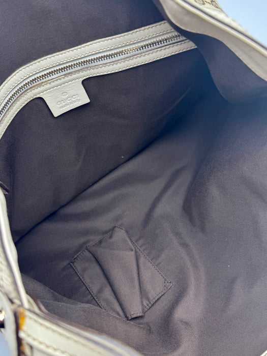 Borsa Gucci in tela monogram beige 2020 ca