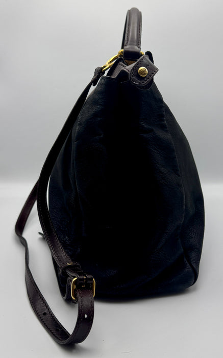 Borsa Fendi Peekaboo pelle nera bufalo 2010