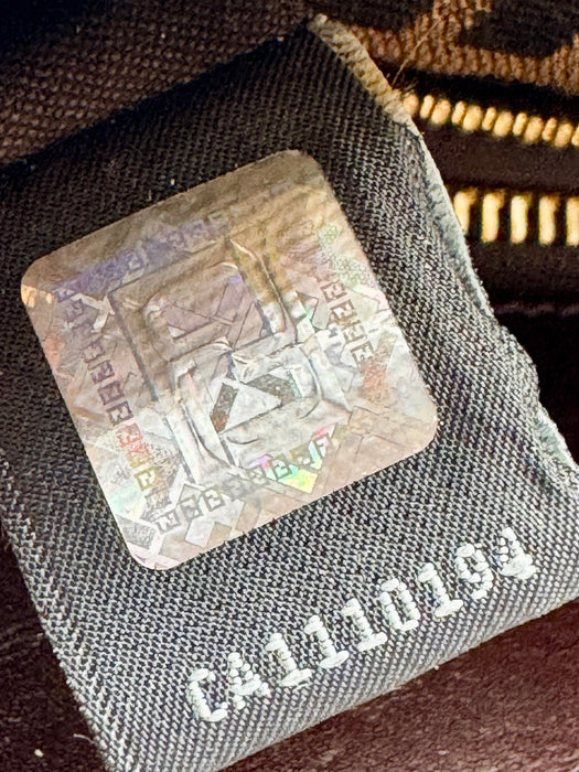 Borsa Fendi Peekaboo pelle nera bufalo 2010