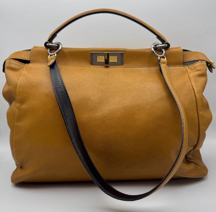Borsa Fendi Peekaboo pelle zucca capra 2010