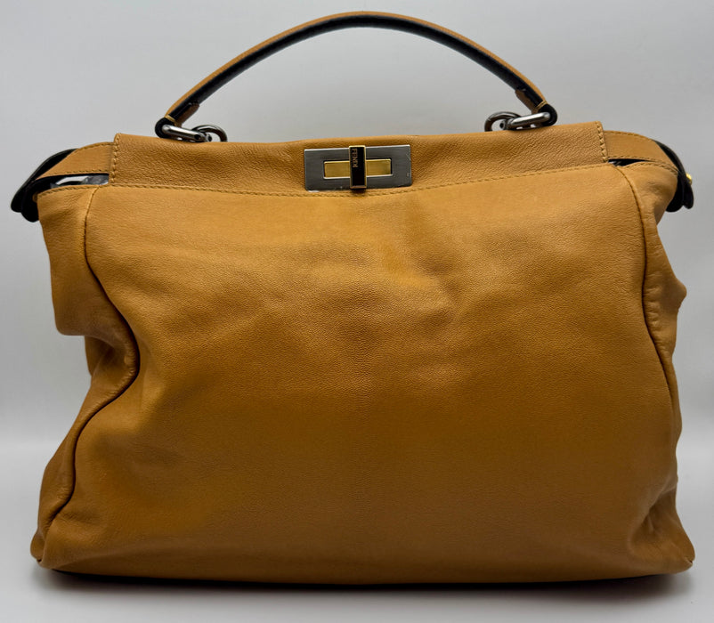 Borsa Fendi Peekaboo pelle zucca capra 2010
