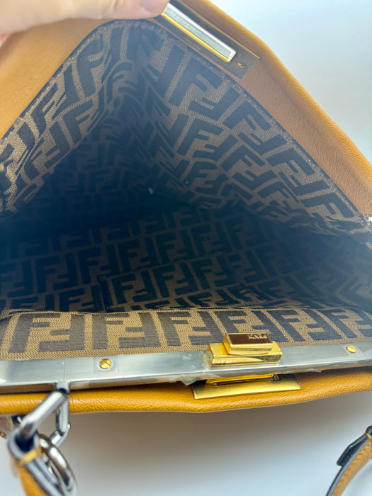 Borsa Fendi Peekaboo pelle zucca capra 2010