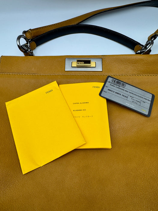 Borsa Fendi Peekaboo pelle zucca capra 2010