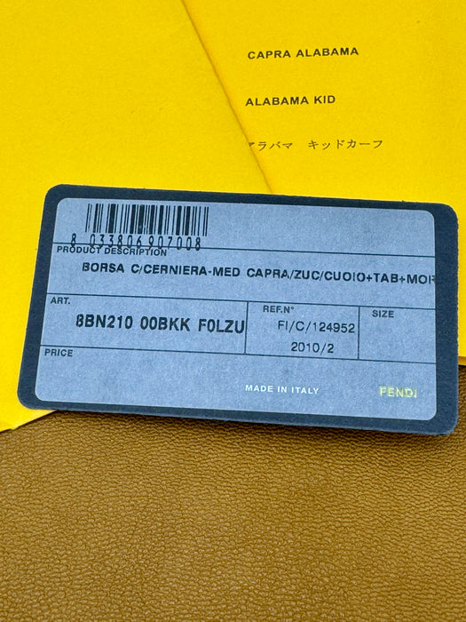 Borsa Fendi Peekaboo pelle zucca capra 2010