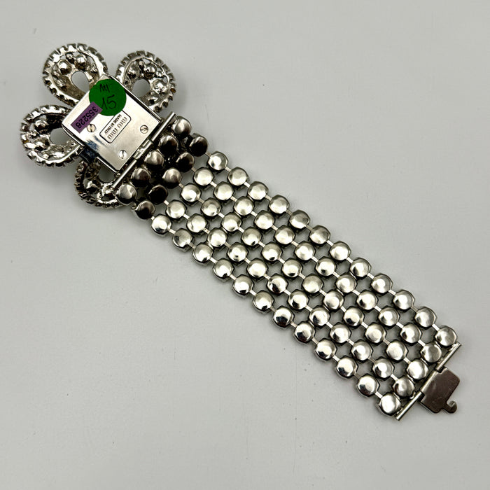 Bracciale Miu Miu fiore strass con dustbag 2020 ca