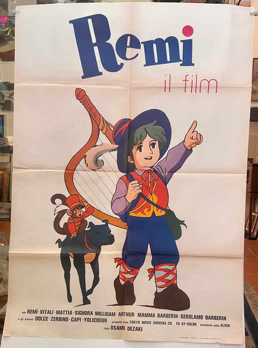 Manifesto “Remi il film" cinema film 2F Tokyo Movie Shinsha Co. 1979