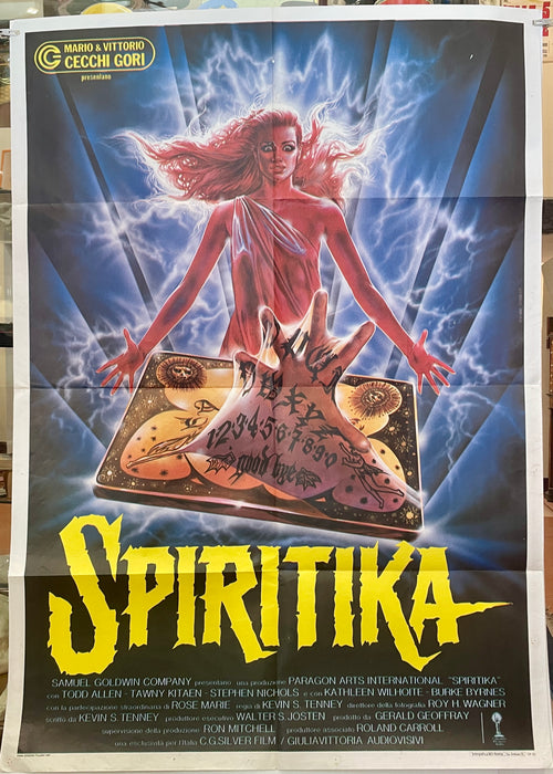 Manifesto “Spiritika" cinema film 2F Paragon Arts International 1987