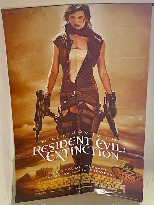 Manifesto "Resident Evil: Extinction" cinema film 2F Milla Jovovich 2007
